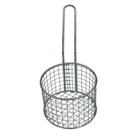 AKDC Stainless Steel Small Round Fry Basket with Handle - 10cmX7cm - Steel - Al Kabayel Discount CentreAKDC Stainless Steel Small Round Fry Basket with Handle - 10cmX7cm - SteelKitchen Utensils & GadgetsAKDCAl Kabayel Discount Centre