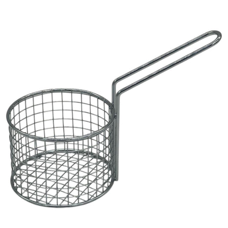 AKDC Stainless Steel Small Round Fry Basket with Handle - 10cmX7cm - Steel - Al Kabayel Discount CentreAKDC Stainless Steel Small Round Fry Basket with Handle - 10cmX7cm - SteelKitchen Utensils & GadgetsAKDCAl Kabayel Discount Centre