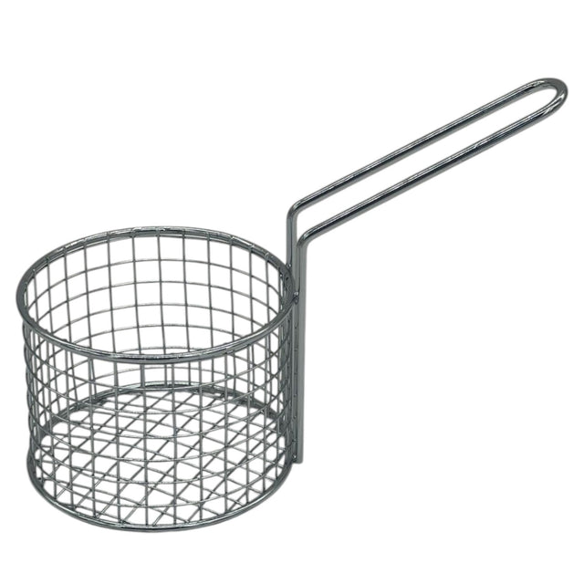AKDC Stainless Steel Small Round Fry Basket with Handle - 10cmX7cm - Steel - Al Kabayel Discount CentreAKDC Stainless Steel Small Round Fry Basket with Handle - 10cmX7cm - SteelKitchen Utensils & GadgetsAKDCAl Kabayel Discount Centre