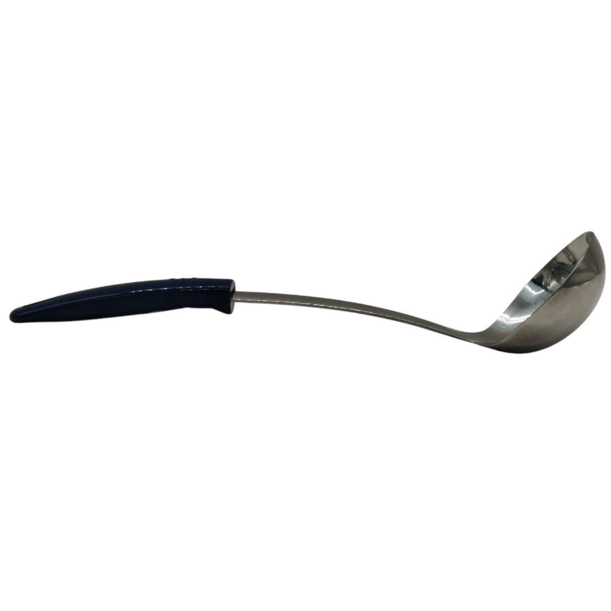  AKDC Stainless Steel Soup Laddle With Plastic Handle - 32cmX9cm - Blue&Steel - Al Kabayel Discount Centre AKDC Stainless Steel Soup Laddle With Plastic Handle - 32cmX9cm - Blue&SteelCookware AccessoriesAKDCAl Kabayel Discount Centre