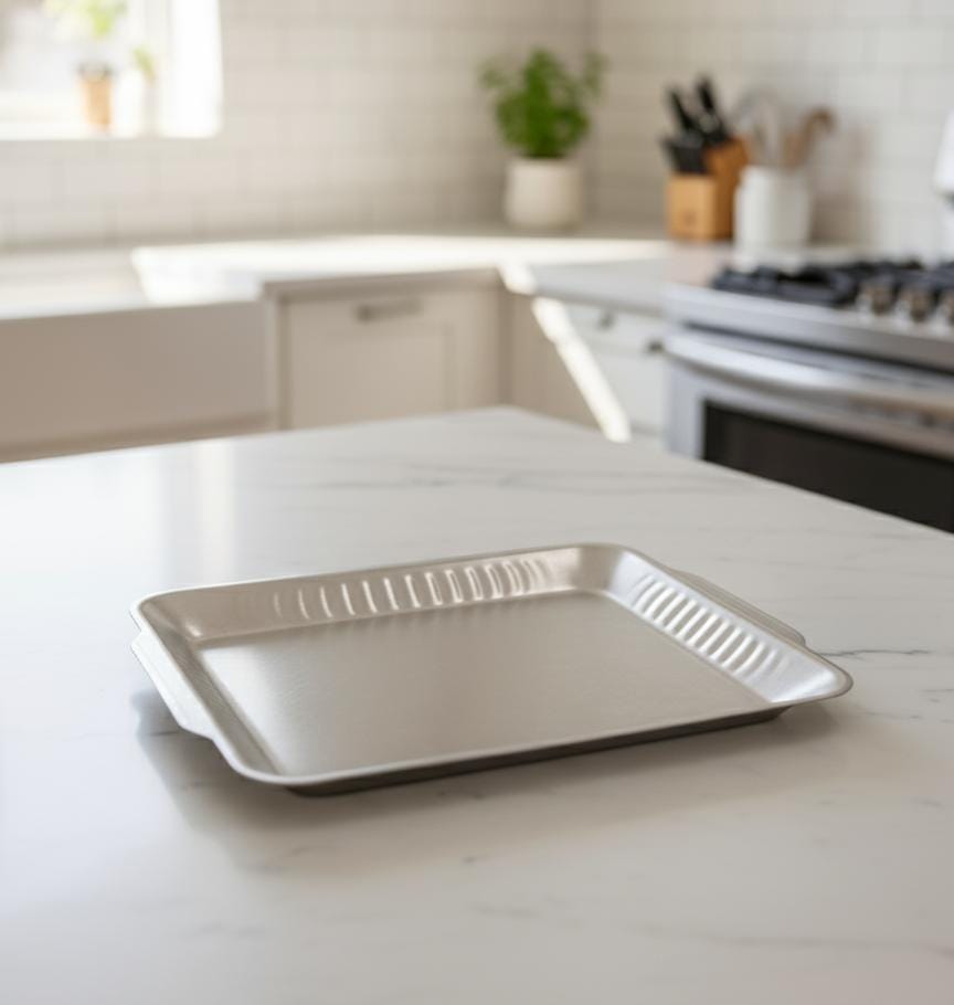 AKDC Stainless Steel Tray – Plain Rectangular Silver Finish | 22×14 cm Classic Utility Tray - Al Kabayel Discount CentreAKDC Stainless Steel Tray – Plain Rectangular Silver Finish | 22×14 cm Classic Utility TrayServing TraysAKDCAl Kabayel Discount Centre