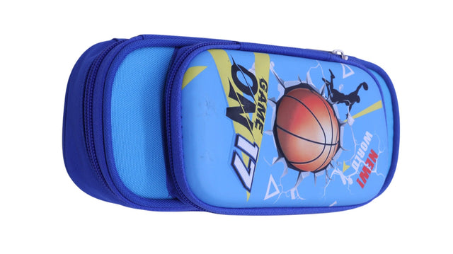 AKDC Stationary Pouch Basketball Design - Al Kabayel Discount CentreAKDC Stationary Pouch Basketball DesignPencil CasesAKDCAl Kabayel Discount Centre