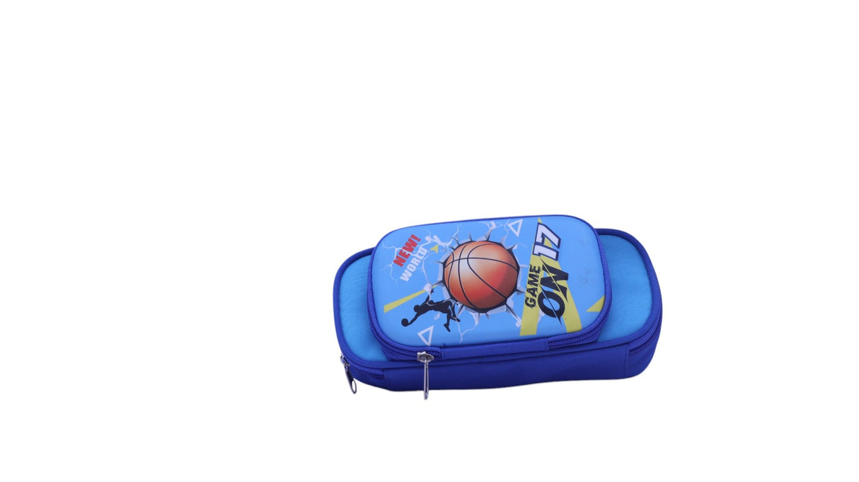 AKDC Stationary Pouch Basketball Design - Al Kabayel Discount CentreAKDC Stationary Pouch Basketball DesignPencil CasesAKDCAl Kabayel Discount Centre