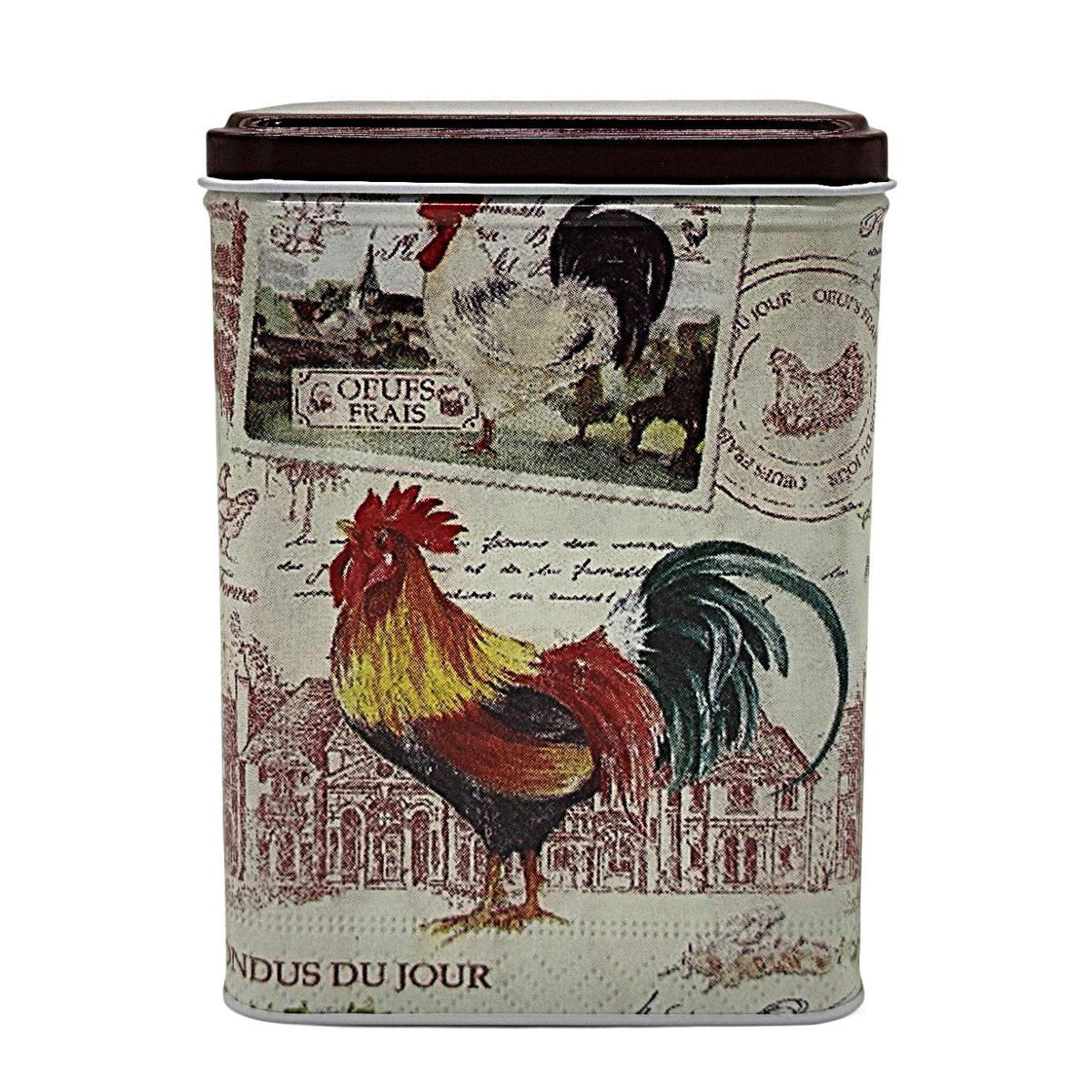 AKDC Stylish Metal Canister – 14.5×10.5 cm, Distinctive Patterned Design - Al Kabayel Discount CentreAKDC Stylish Metal Canister – 14.5×10.5 cm, Distinctive Patterned DesignJars & Food SaversAKDCAl Kabayel Discount Centre