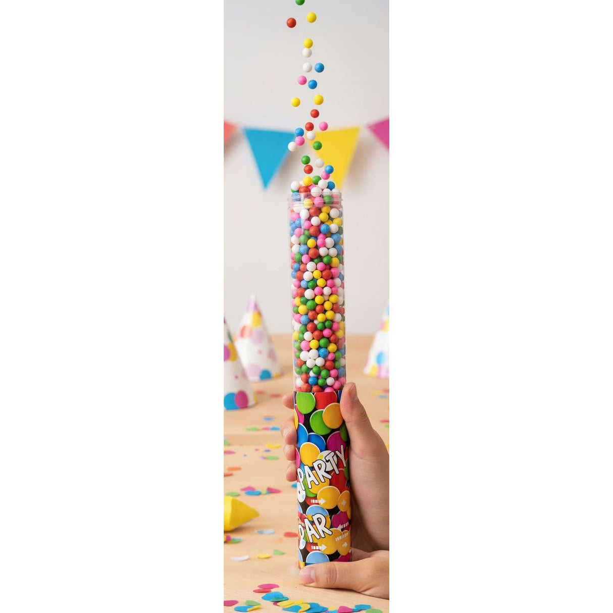 AKDC Thermo Balls Party Popper 28cm - Al Kabayel Discount CentreAKDC Thermo Balls Party Popper 28cmParty SuppliesAKDCAl Kabayel Discount Centre