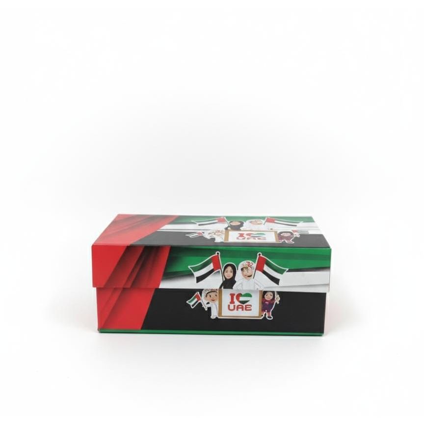 AKDC UAE Gift Box – Small Size 16×6CM, Ideal for National Day Gifting & Souvenir Packaging - Al Kabayel Discount CentreAKDC UAE Gift Box – Small Size 16×6CM, Ideal for National Day Gifting & Souvenir PackagingHome Décor AccentsAKDCAl Kabayel Discount Centre