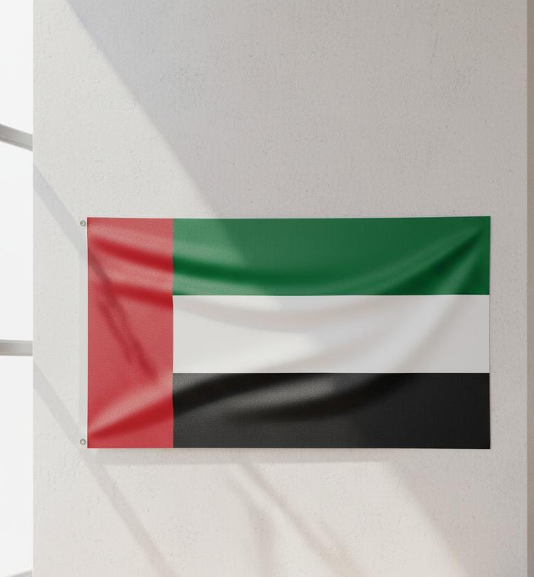 AKDC UAE National Flag – 120×180CM Standard Size Flag for Homes, Offices & Schools - Al Kabayel Discount CentreAKDC UAE National Flag – 120×180CM Standard Size Flag for Homes, Offices & SchoolsHome Décor AccentsAKDCAl Kabayel Discount Centre