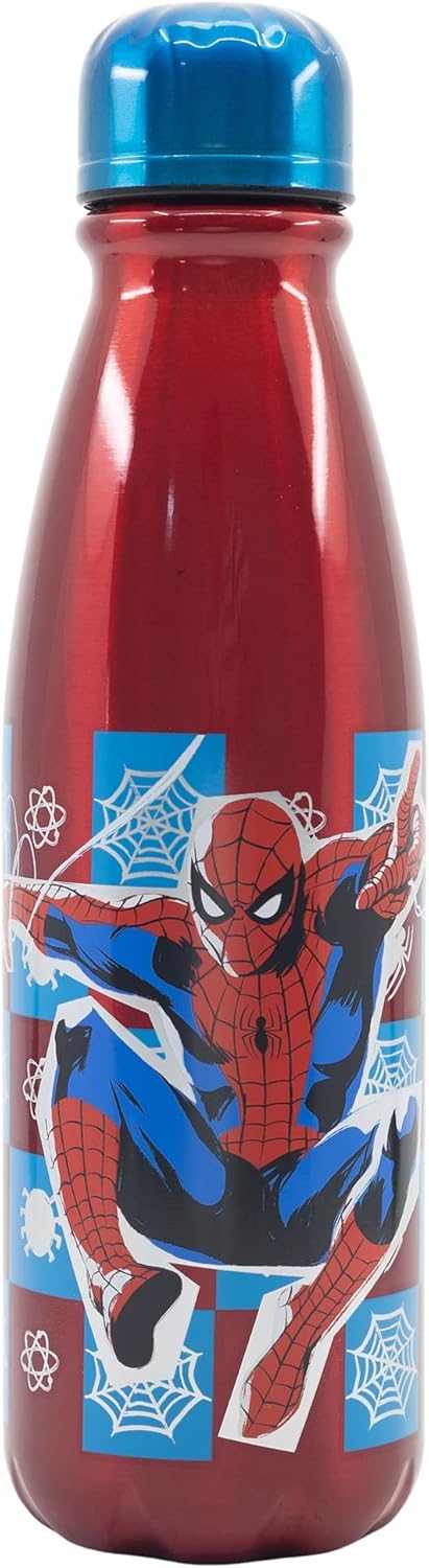 AKDC Water Bottle Aluminium Spiderman 600ml - Al Kabayel Discount CentreAKDC Water Bottle Aluminium Spiderman 600mlWater BottlesAKDCAl Kabayel Discount Centre