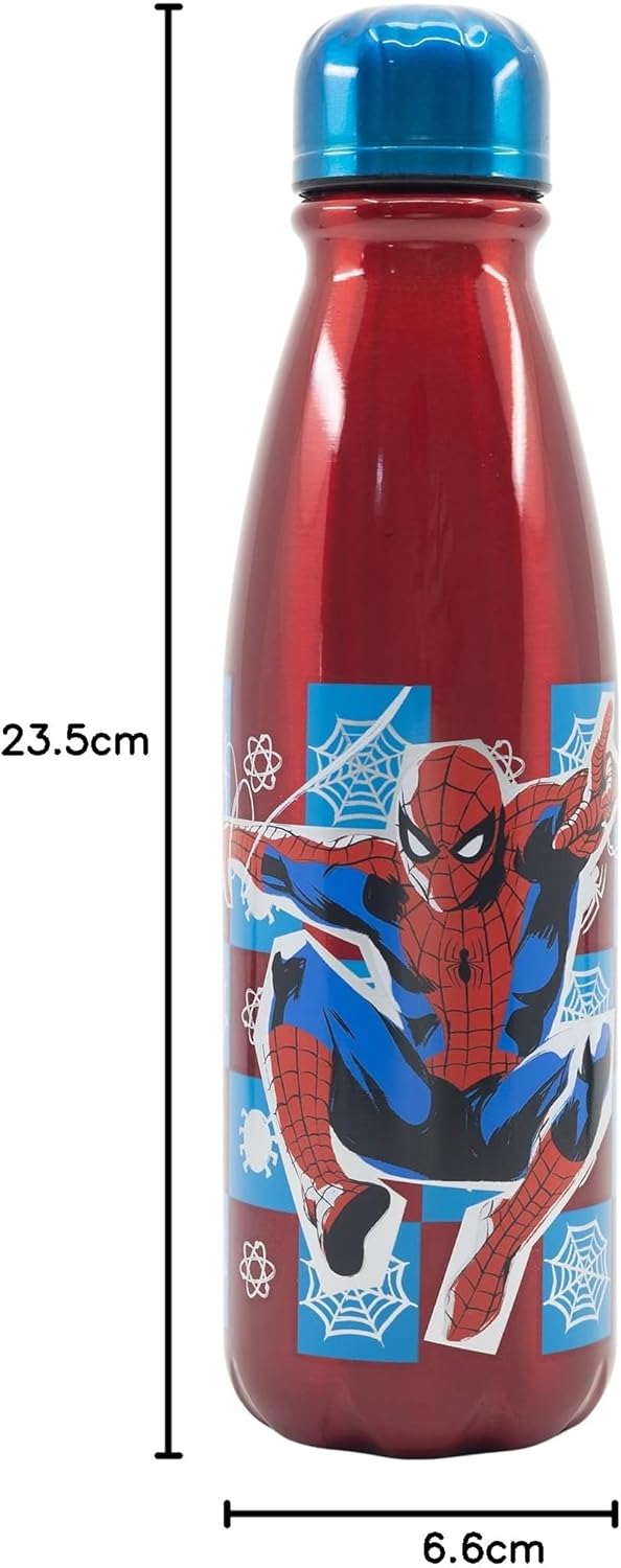 AKDC Water Bottle Aluminium Spiderman 600ml - Al Kabayel Discount CentreAKDC Water Bottle Aluminium Spiderman 600mlWater BottlesAKDCAl Kabayel Discount Centre