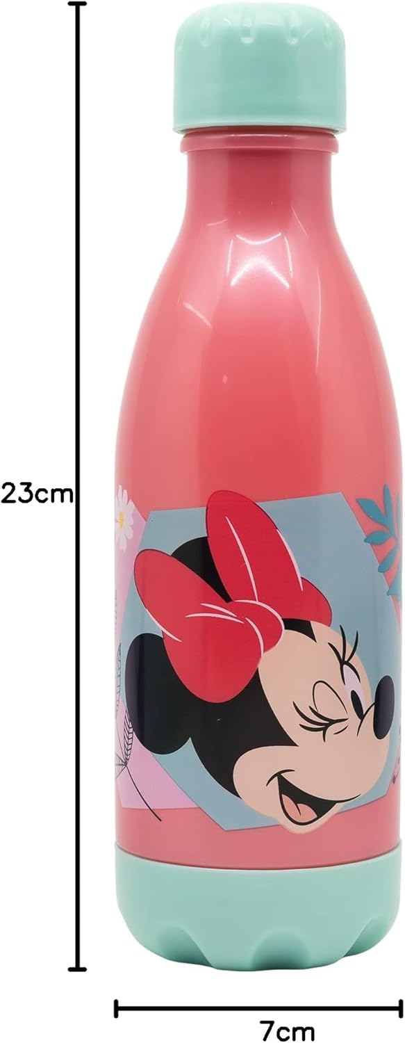 AKDC Water Bottle Plastic reutilizable Minnie Mouse Pink 560ml - Al Kabayel Discount CentreAKDC Water Bottle Plastic reutilizable Minnie Mouse Pink 560mlWater BottlesAKDCAl Kabayel Discount Centre