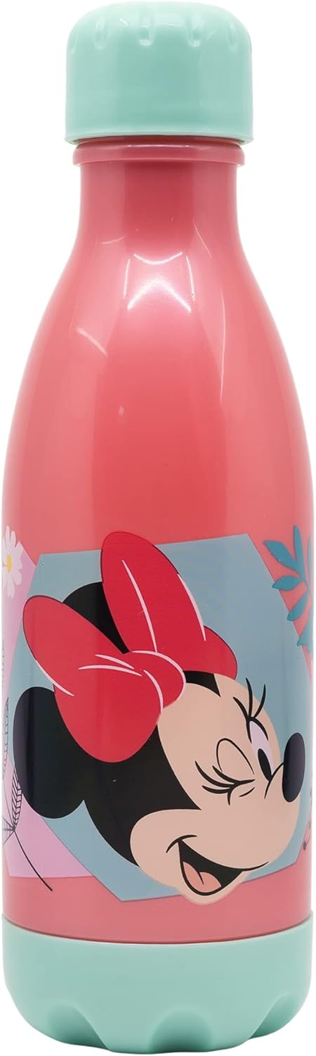AKDC Water Bottle Plastic reutilizable Minnie Mouse Pink 560ml - Al Kabayel Discount CentreAKDC Water Bottle Plastic reutilizable Minnie Mouse Pink 560mlWater BottlesAKDCAl Kabayel Discount Centre