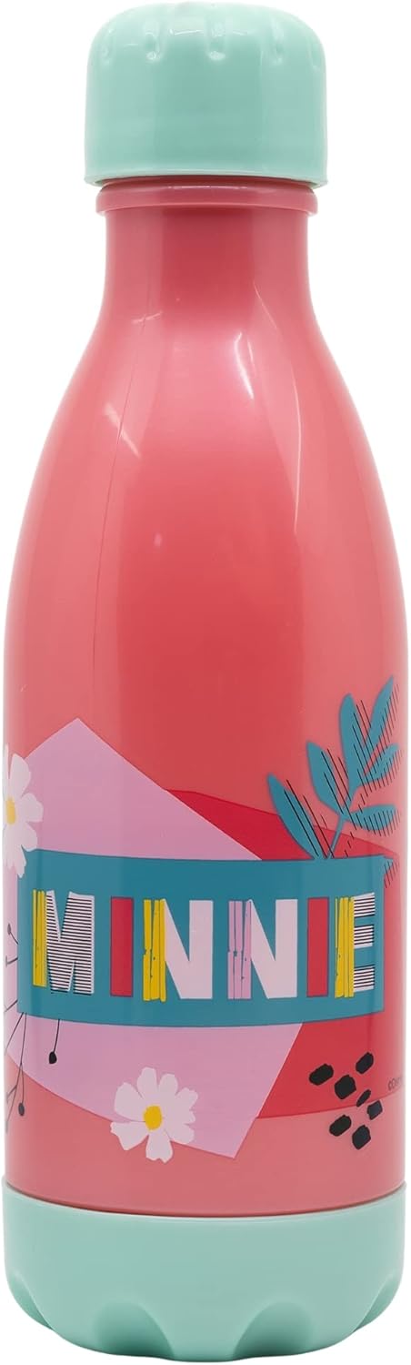 AKDC Water Bottle Plastic reutilizable Minnie Mouse Pink 560ml - Al Kabayel Discount CentreAKDC Water Bottle Plastic reutilizable Minnie Mouse Pink 560mlWater BottlesAKDCAl Kabayel Discount Centre