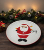 AKDC White Ceramic Round Plate 26 cm – Santa Design Festive Dining Plate - Al Kabayel Discount CentreAKDC White Ceramic Round Plate 26 cm – Santa Design Festive Dining PlatePlatesAKDCAl Kabayel Discount Centre