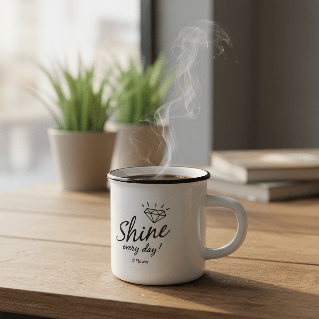 AKDC White Porcelain Mug with Creative Text Design for Coffee, Tea & Gift Purposes – 80ml - Al Kabayel Discount CentreAKDC White Porcelain Mug with Creative Text Design for Coffee, Tea & Gift Purposes – 80mlMugsAKDCAl Kabayel Discount Centre