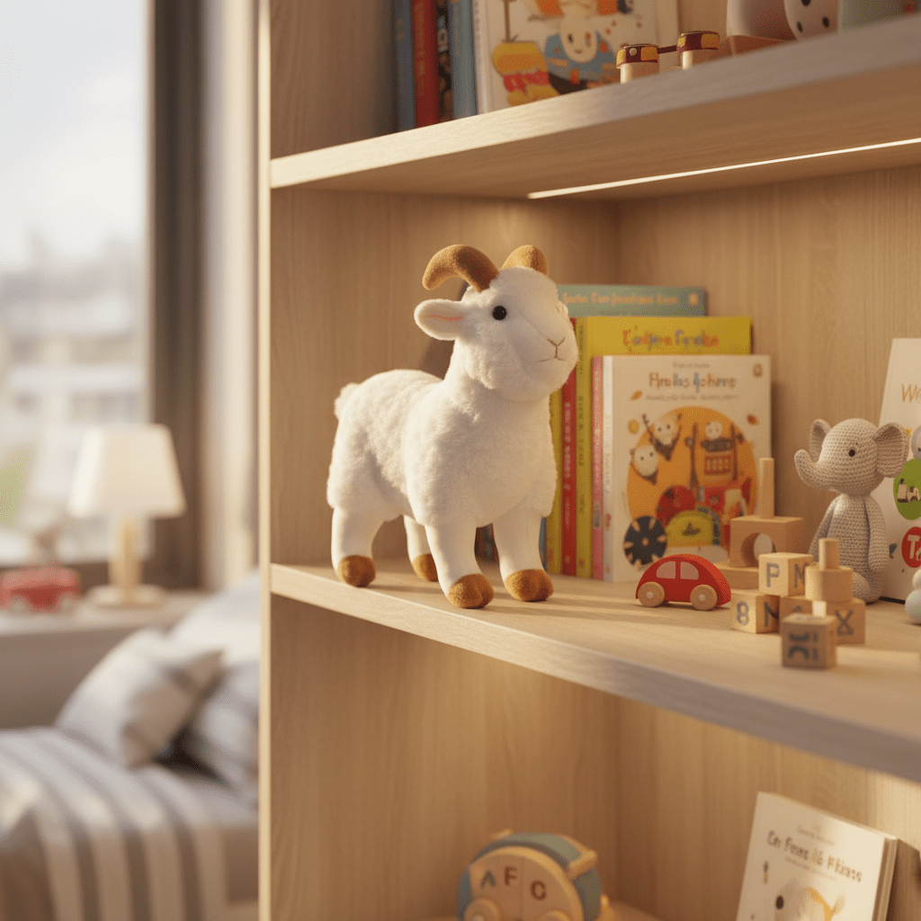AKDC White Sheep Plush Toy 30cm Soft Stuffed Farm Animal Toy Gift for Kids Boys Girls - Al Kabayel Discount CentreAKDC White Sheep Plush Toy 30cm Soft Stuffed Farm Animal Toy Gift for Kids Boys GirlsToysAKDCAl Kabayel Discount Centre