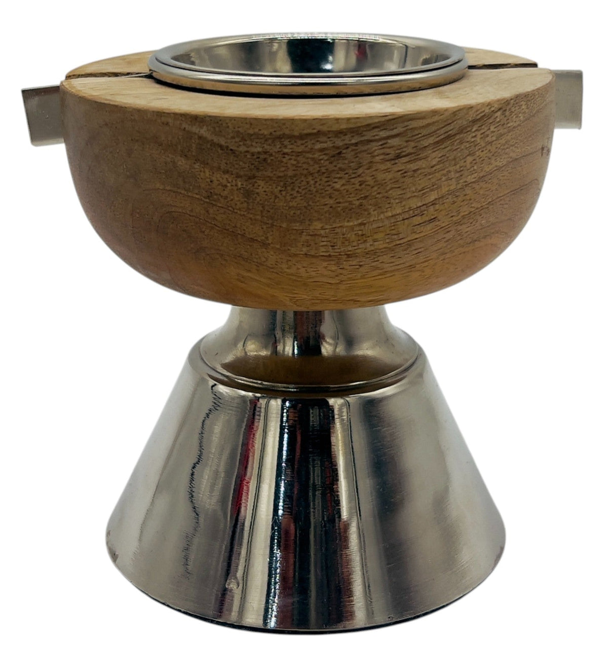 AKDC Wooden and Metal Incense Burner 10cm*10cm, Silver, BD32105S - Al Kabayel Discount CentreAKDC Wooden and Metal Incense Burner 10cm*10cm, Silver, BD32105SHome Décor AccentsAKDCAl Kabayel Discount Centre