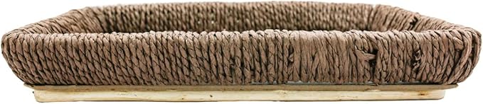 AKDC Wooden Tray Rectangular Medium Multicolor - Al Kabayel Discount CentreAKDC Wooden Tray Rectangular Medium MulticolorPlatesAKDCAl Kabayel Discount Centre