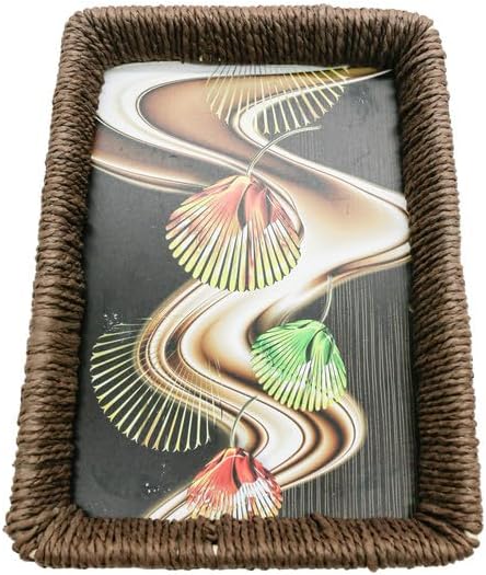 AKDC Wooden Tray Rectangular Medium Multicolor - Al Kabayel Discount CentreAKDC Wooden Tray Rectangular Medium MulticolorPlatesAKDCAl Kabayel Discount Centre