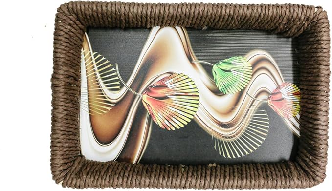 AKDC Wooden Tray Rectangular Small Multicolor - Al Kabayel Discount CentreAKDC Wooden Tray Rectangular Small MulticolorPlatesAKDCAl Kabayel Discount Centre