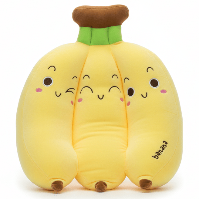 AKDC Yellow Banana Soft Plush Toy 45cm Soft Fruit Plush Stuffed Toy Gift for Kids - Al Kabayel Discount CentreAKDC Yellow Banana Soft Plush Toy 45cm Soft Fruit Plush Stuffed Toy Gift for KidsToysAKDCAl Kabayel Discount Centre