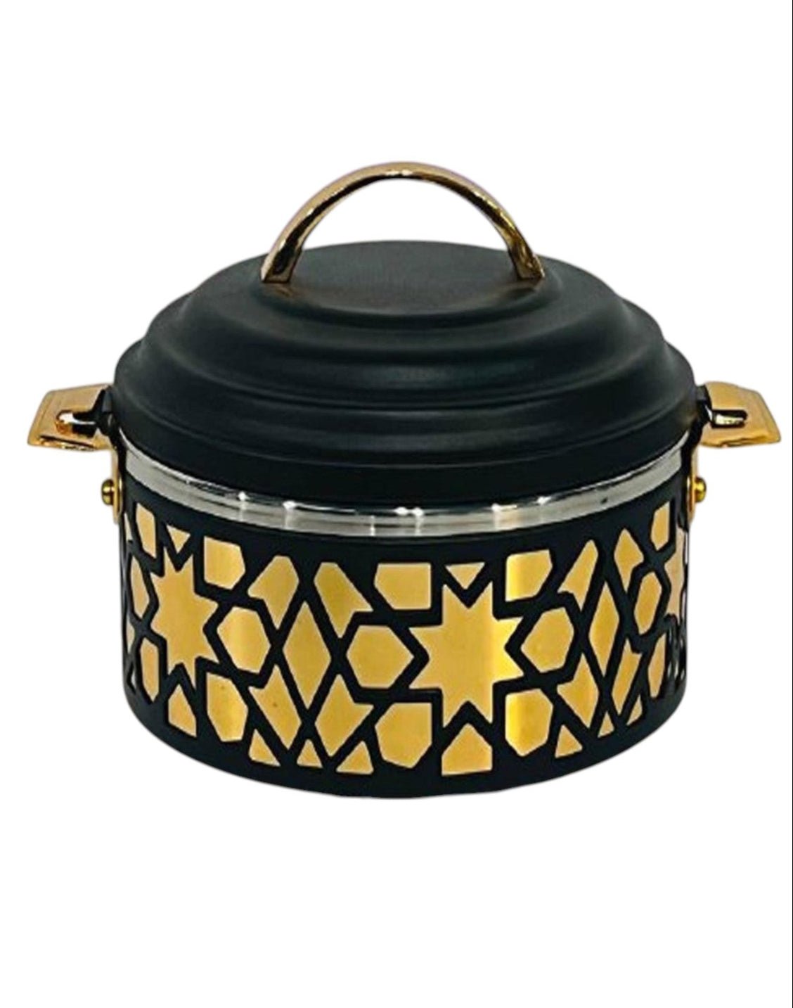 AL HABBAI Hotpot Medium Size, Black and Gold - Al Kabayel Discount CentreAL HABBAI Hotpot Medium Size, Black and GoldCasseroles & Stock PotsAl Kabayel Discount CentreAl Kabayel Discount Centre
