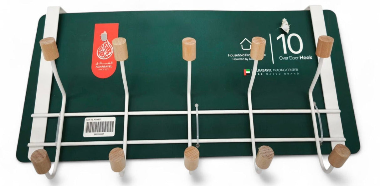 Al Kabayel Overdoor Hook – 10 - Way Organizer - Al Kabayel Discount CentreAl Kabayel Overdoor Hook – 10 - Way OrganizerOrganizers & AccessoriesAKDCAl Kabayel Discount Centre