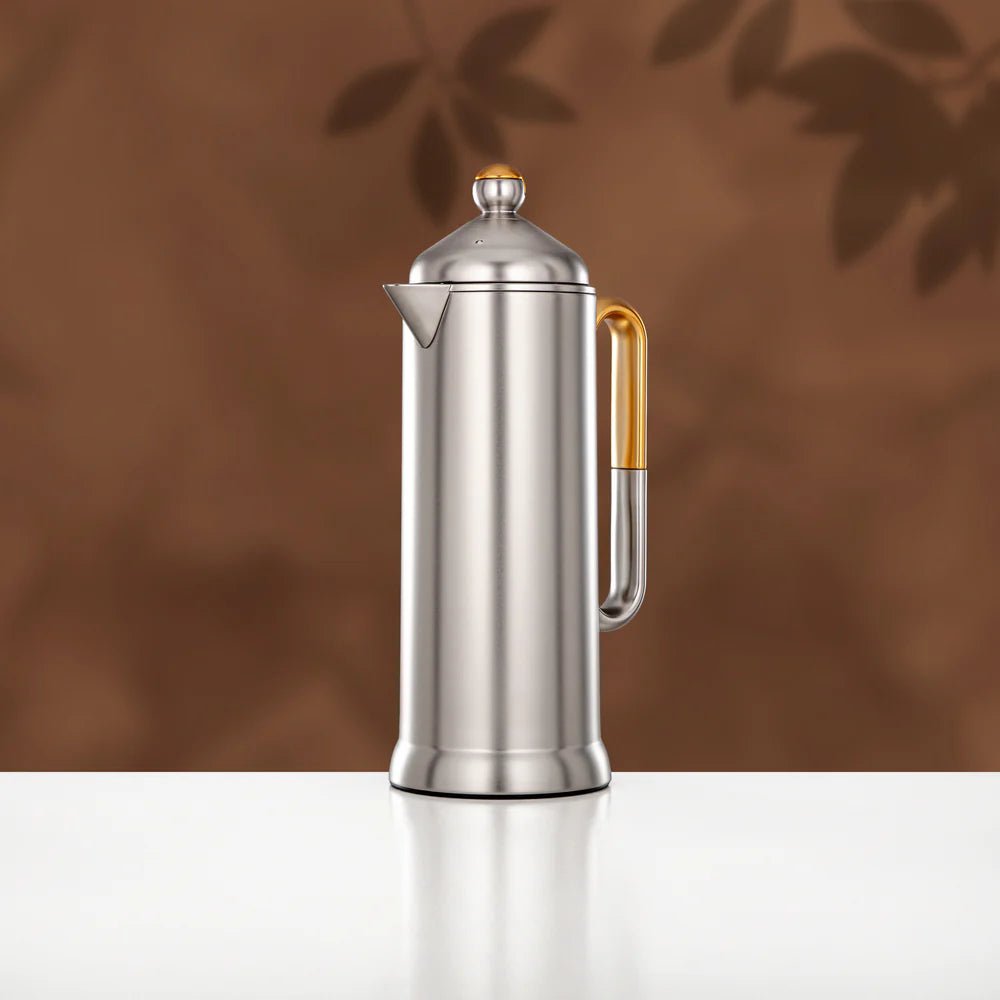 Almarjan 2 Pieces Vacuum Flask Set, Matt Nickel & Matt Gold - Al Kabayel Discount CentreAlmarjan 2 Pieces Vacuum Flask Set, Matt Nickel & Matt GoldThermosALMARJANAl Kabayel Discount Centre