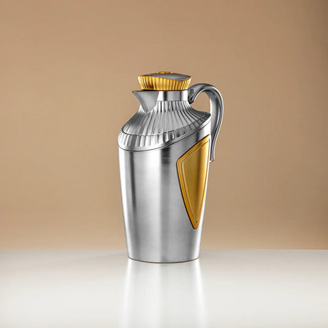 Almarjan 2 Pieces Vacuum Flask Set Matt Silver & Gold - UWP - 0700/1000 E23E22 - Al Kabayel Discount CentreAlmarjan 2 Pieces Vacuum Flask Set Matt Silver & Gold - UWP - 0700/1000 E23E22ThermosALMARJANAl Kabayel Discount Centre