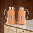 Almarjan 2 Pieces Vacuum Flask Set Peach & Silver - GT112AB - 100 NAP/C - Al Kabayel Discount CentreAlmarjan 2 Pieces Vacuum Flask Set Peach & Silver - GT112AB - 100 NAP/CThermosALMARJANAl Kabayel Discount Centre