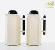 Almarjan 2pcs Vaccum Flask 1L+1L, Off White/Black, FG211AB - 100 - Al Kabayel Discount CentreAlmarjan 2pcs Vaccum Flask 1L+1L, Off White/Black, FG211AB - 100ThermosALMARJANAl Kabayel Discount Centre
