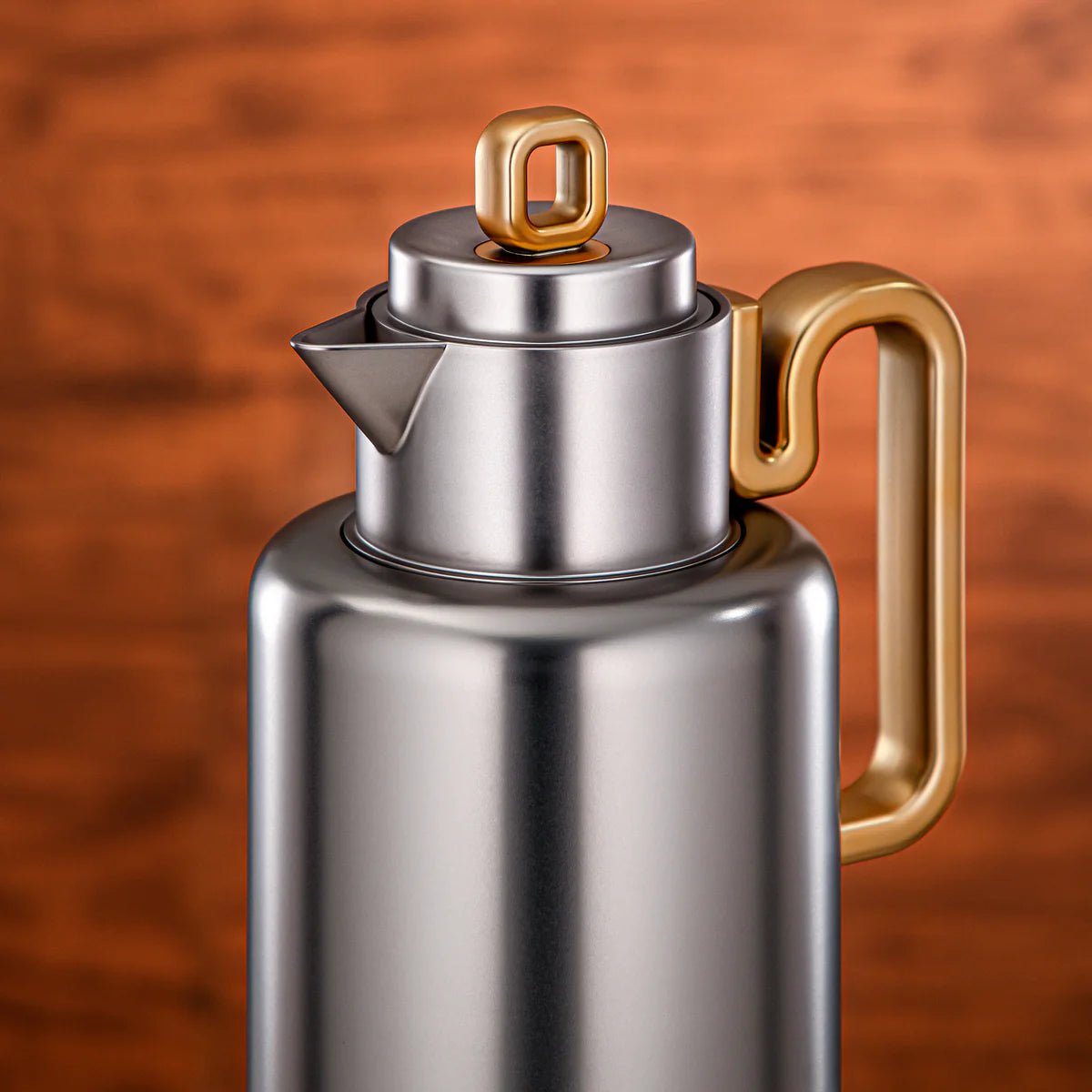 Almarjan 2pcs Vacuum flask Set 0.5 liter + 1 liter Matt nickel & matt gold (FG815 - 050/100 MNI/MG) - Al Kabayel Discount CentreAlmarjan 2pcs Vacuum flask Set 0.5 liter + 1 liter Matt nickel & matt gold (FG815 - 050/100 MNI/MG)ThermosALMARJANAl Kabayel Discount Centre