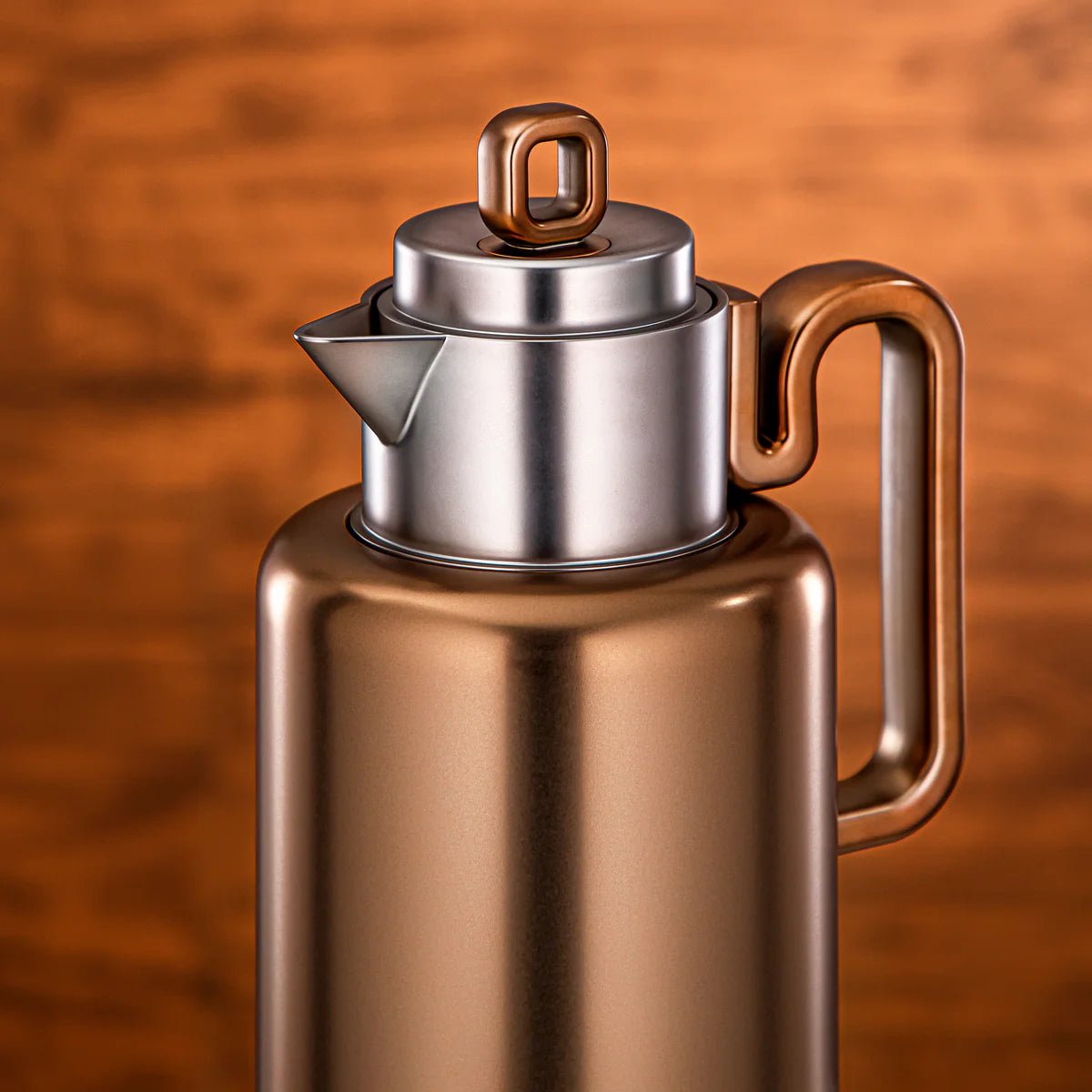 Almarjan 2pcs Vacuum flask Set 0.5 liter + 1 liter matt rose gold & matt nickel (FG815 - 050/100 MRG/MNI) - Al Kabayel Discount CentreAlmarjan 2pcs Vacuum flask Set 0.5 liter + 1 liter matt rose gold & matt nickel (FG815 - 050/100 MRG/MNI)ThermosALMARJANAl Kabayel Discount Centre