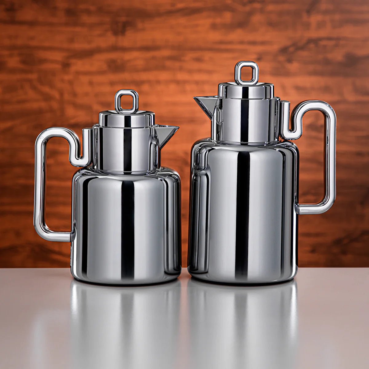Almarjan 2pcs Vacuum flask Set 0.5 liter + 1 liter silver (FG815 - 050/100 ALLC) - Al Kabayel Discount CentreAlmarjan 2pcs Vacuum flask Set 0.5 liter + 1 liter silver (FG815 - 050/100 ALLC)ThermosALMARJANAl Kabayel Discount Centre