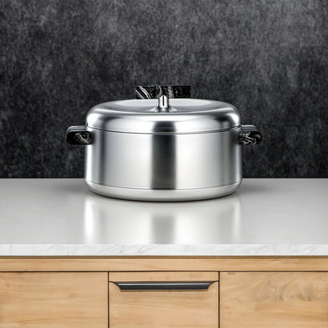 Almarjan 3 - Piece ABS Hot Pot Set – Matt Silver & Black Marble Finish, 1L + 2.5L + 3L Thermal Casseroles - Al Kabayel Discount CentreAlmarjan 3 - Piece ABS Hot Pot Set – Matt Silver & Black Marble Finish, 1L + 2.5L + 3L Thermal CasserolesCasserolesALMARJANAl Kabayel Discount Centre