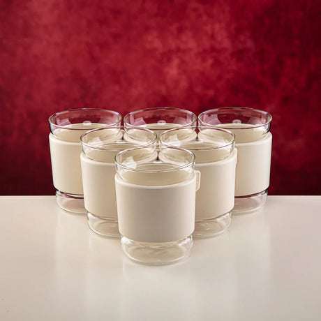 ALMARJAN 6pcs Glass Tumbler Set 280ml - Al Kabayel Discount CentreALMARJAN 6pcs Glass Tumbler Set 280mlDrinkware SetsALMARJANAl Kabayel Discount Centre