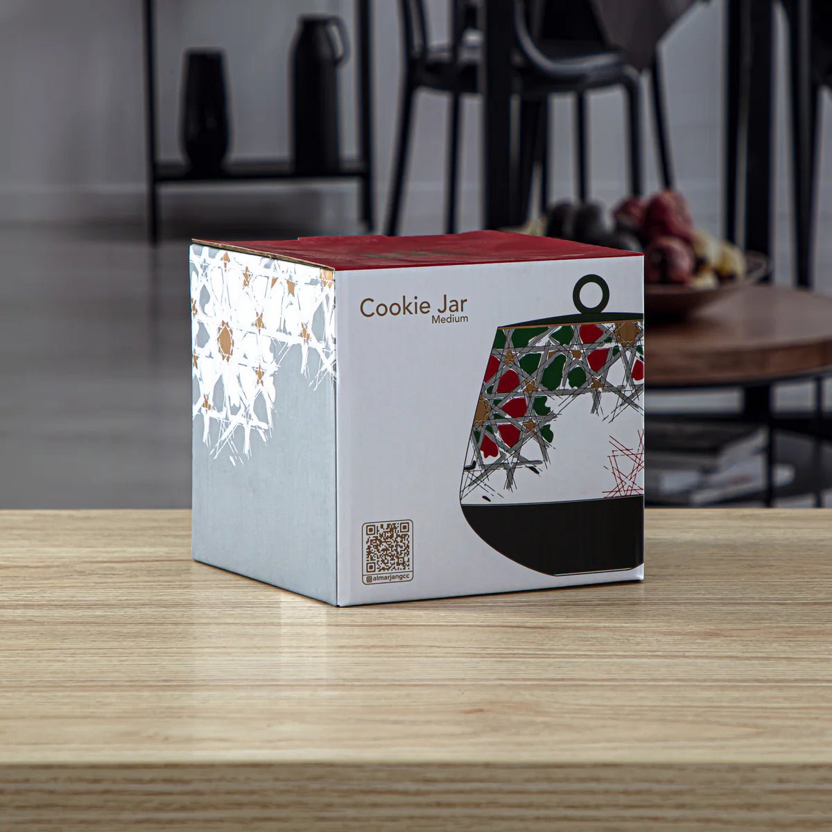 Almarjan Fonon Collection Porcelain Candy Jar 1200ml - 6748 - Al Kabayel Discount CentreAlmarjan Fonon Collection Porcelain Candy Jar 1200ml - 6748Jars & Food SaversALMARJANAl Kabayel Discount Centre