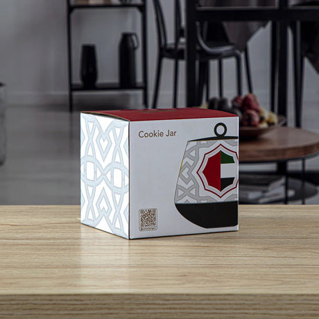 Almarjan Fonon Collection Porcelain Candy Jar 1200ml - 7772 - Al Kabayel Discount CentreAlmarjan Fonon Collection Porcelain Candy Jar 1200ml - 7772Jars & Food SaversALMARJANAl Kabayel Discount Centre