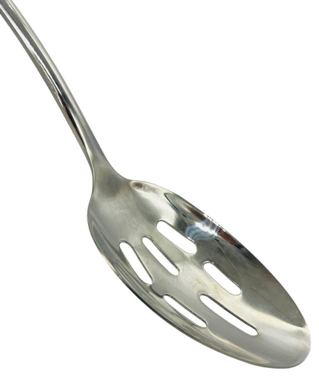 Almarjan Stainless Steel Slotted Spoon 36cm*7cm, Silver/Gold, CUT0010319 - Al Kabayel Discount CentreAlmarjan Stainless Steel Slotted Spoon 36cm*7cm, Silver/Gold, CUT0010319Cookware AccessoriesALMARJANAl Kabayel Discount Centre