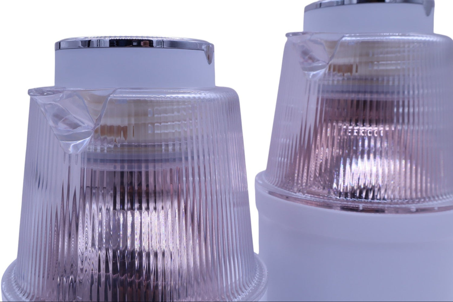 Almarjan Vacuum Flask 700Ml+1L White With Transparent Silver - Al Kabayel Discount CentreAlmarjan Vacuum Flask 700Ml+1L White With Transparent SilverThermosALMARJANAl Kabayel Discount Centre