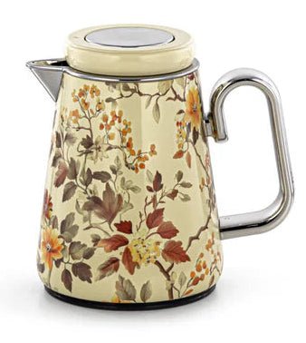 Almarjan XL01 - ART16 Vacuum Flask – 0.35L – Beige with Floral Design - Al Kabayel Discount CentreAlmarjan XL01 - ART16 Vacuum Flask – 0.35L – Beige with Floral DesignThermosALMARJANAl Kabayel Discount Centre
