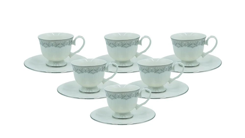 Angela MK - 411 Traditional Turkish Coffee Cup & Saucer Set – Premium 12 - Piece Ceramic Edition - Al Kabayel Discount CentreAngela MK - 411 Traditional Turkish Coffee Cup & Saucer Set – Premium 12 - Piece Ceramic EditionTea SetsANGELAAl Kabayel Discount Centre