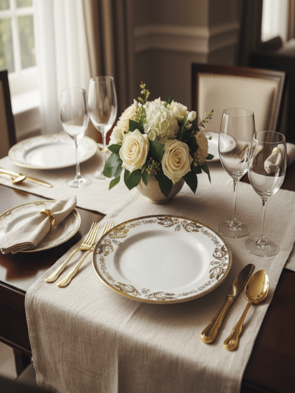 Angela Porcelain Side Plate 19 cm – White with Elegant Gold Flower Pattern, Luxury Tableware - Al Kabayel Discount CentreAngela Porcelain Side Plate 19 cm – White with Elegant Gold Flower Pattern, Luxury TablewarePlatesANGELAAl Kabayel Discount Centre