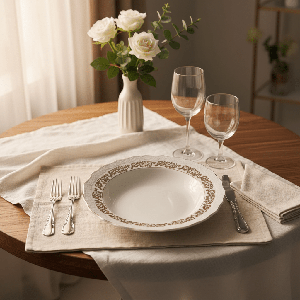 Angela Porcelain Soup Plate 22 cm – White with Gold Floral Border Design, Premium Soup Plate - Al Kabayel Discount CentreAngela Porcelain Soup Plate 22 cm – White with Gold Floral Border Design, Premium Soup PlatePlatesANGELAAl Kabayel Discount Centre