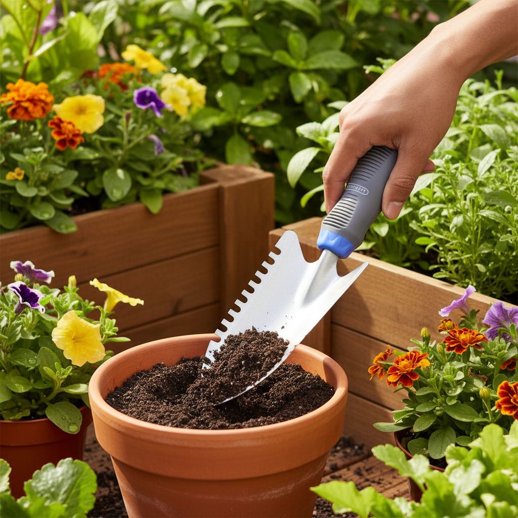 Aquacraft Aluminium Garden Trowel – Heavy - Duty Rust - Resistant Tool with Ergonomic Anti - Slip Handle - Al Kabayel Discount CentreAquacraft Aluminium Garden Trowel – Heavy - Duty Rust - Resistant Tool with Ergonomic Anti - Slip HandleGardening ToolsAQUACRAFTAl Kabayel Discount Centre