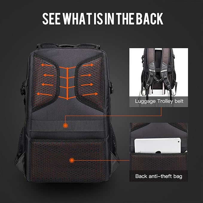 Arctic Hunter 26 L Laptop Backpack 47cm*33cm*17cm, Water Resistant Anti - Theft Pocket with USB Port and Separate Laptop Compartment Premium Office Backpack, Blue - B00387 - Al Kabayel Discount CentreArctic Hunter 26 L Laptop Backpack 47cm*33cm*17cm, Water Resistant Anti - Theft Pocket with USB Port and Separate Laptop Compartment Premium Office Backpack, Blue - B00387BackpacksARCTIC HUNTERAl Kabayel Discount Centre