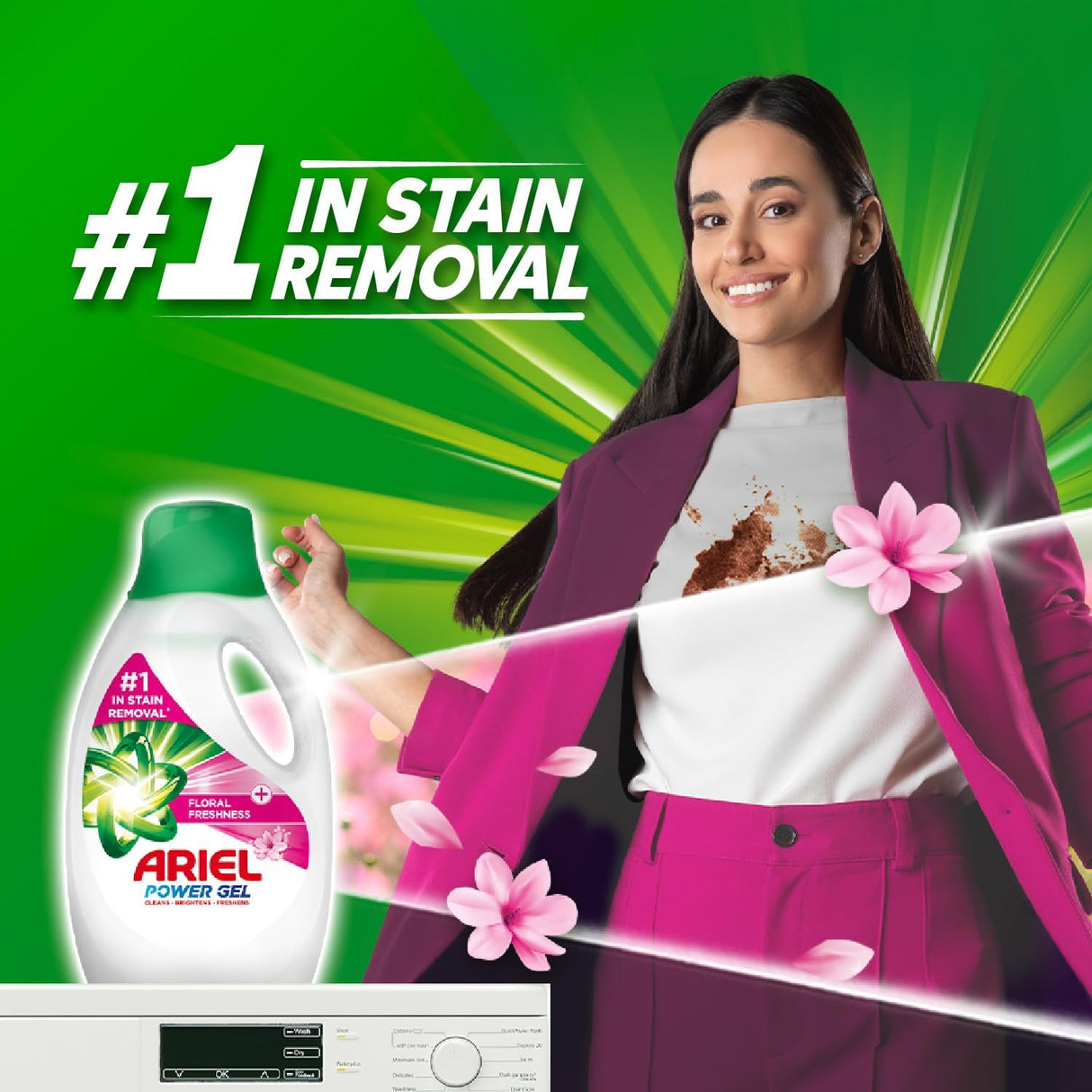 Ariel Laundry Detergent Floral Breeze Power Gel 1.8L, Pack of 4 - Al Kabayel Discount CentreAriel Laundry Detergent Floral Breeze Power Gel 1.8L, Pack of 4Home SuppliesARIELAl Kabayel Discount Centre