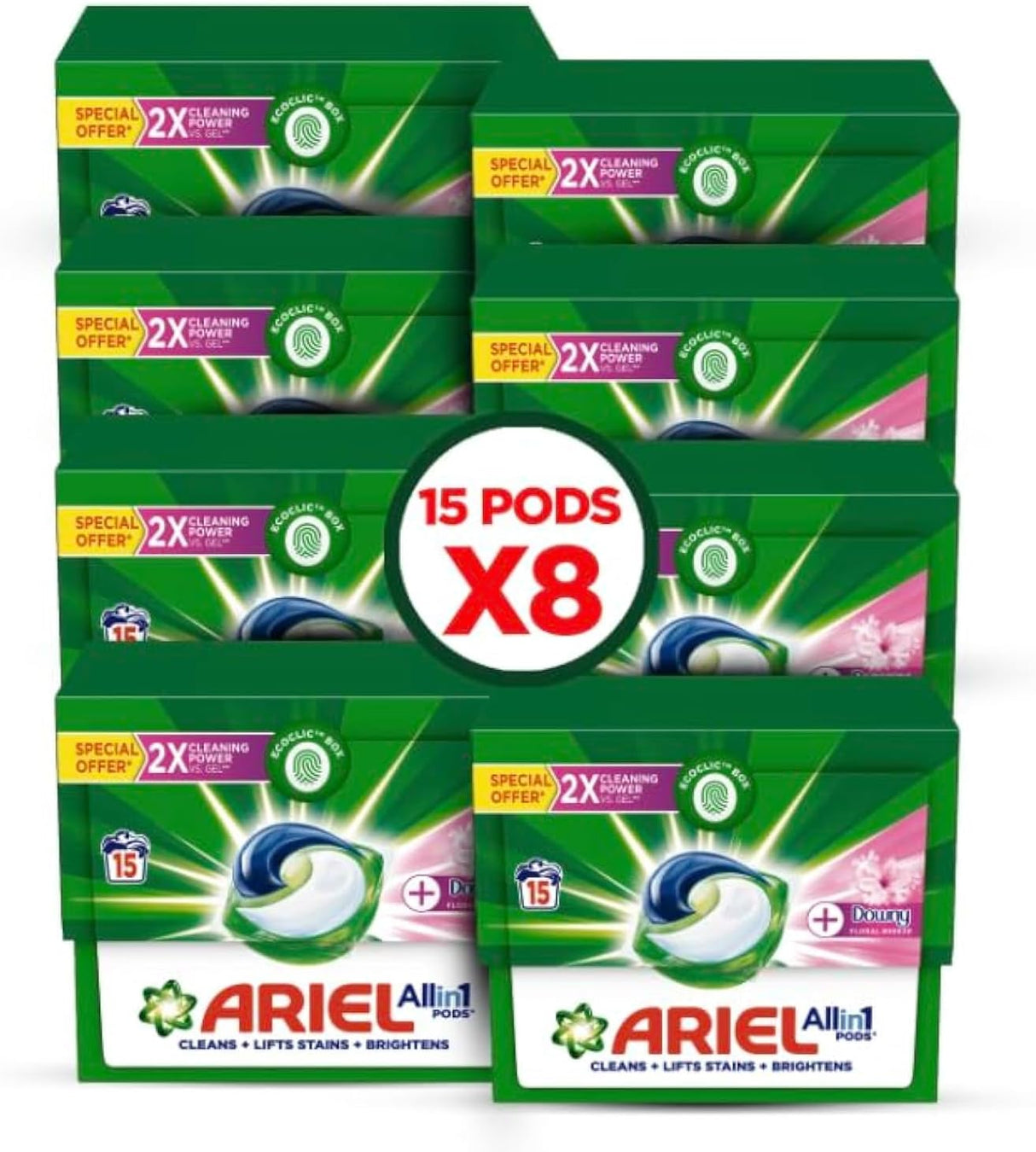 Ariel Pods Capsules with touch of Downy 15CT Mega Box 120 Pcs - Al Kabayel Discount CentreAriel Pods Capsules with touch of Downy 15CT Mega Box 120 PcsHome SuppliesARIELAl Kabayel Discount Centre