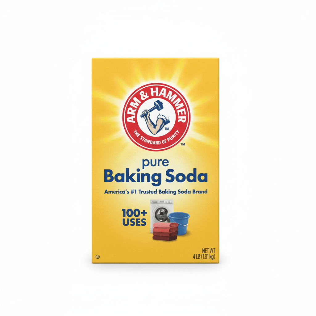 Arm & Hammer Pure Baking Soda, - 1.81 kg - Al Kabayel Discount CentreArm & Hammer Pure Baking Soda, - 1.81 kgHousehold CleaningARM & HAMMERAl Kabayel Discount Centre