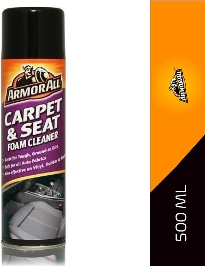 Armor All Carpet and Seat Foam Cleaner 500 ml - Al Kabayel Discount CentreArmor All Carpet and Seat Foam Cleaner 500 mlcleaning suppliesARMORALLAl Kabayel Discount Centre