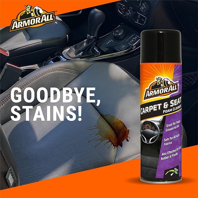 Armor All Carpet and Seat Foam Cleaner 500 ml - Al Kabayel Discount CentreArmor All Carpet and Seat Foam Cleaner 500 mlcleaning suppliesARMORALLAl Kabayel Discount Centre